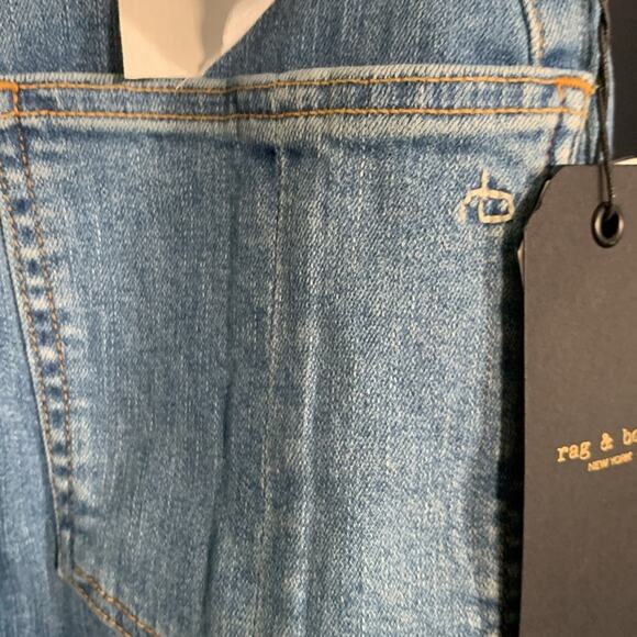 Rag & Bone Jane Super High Rise Skinny Jeans In Montana Size 25 NWT - Picture 7 of 12